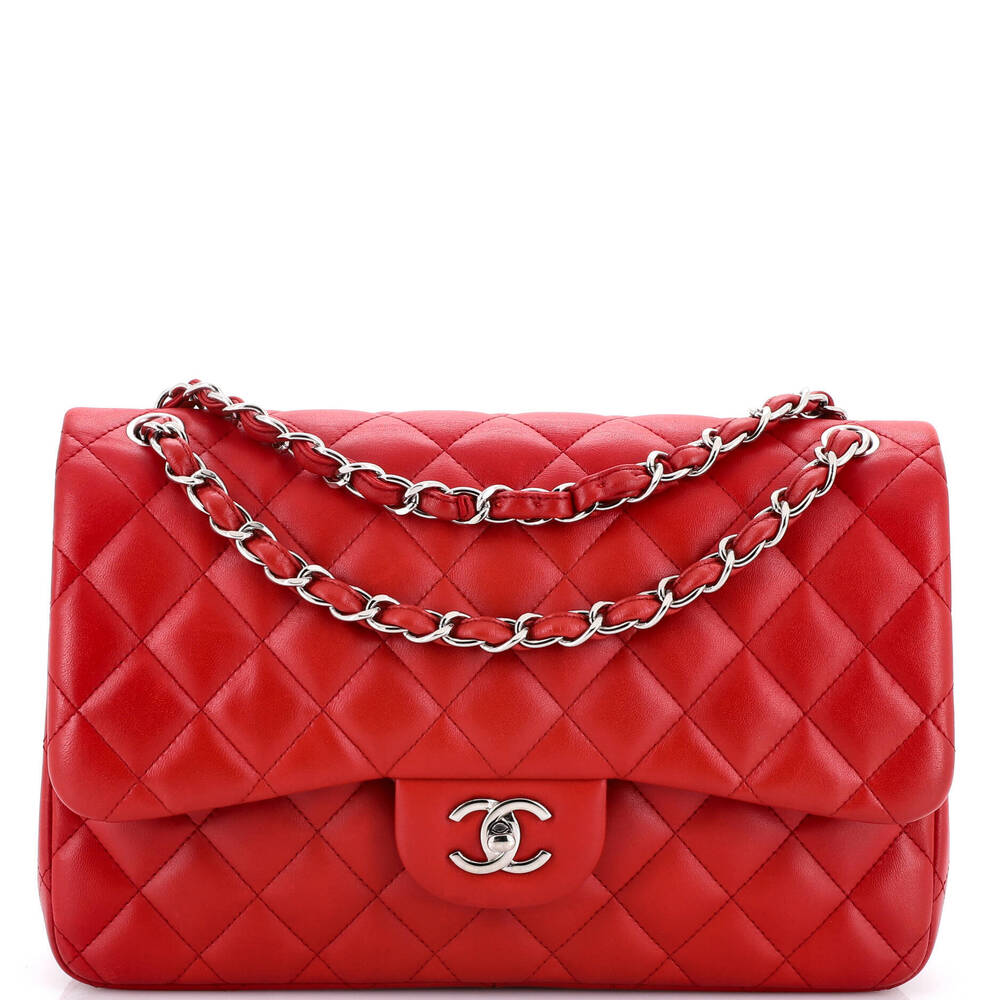 Chanel Jumbo Classic Double Flap Bag Quilted Lambskin